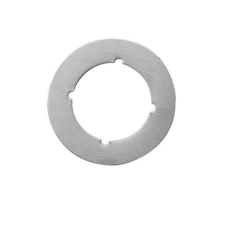 DON-JO 3-1/2" Scar Plate with 2-1/8" Hole and Through Bolt Knotches SP135DU